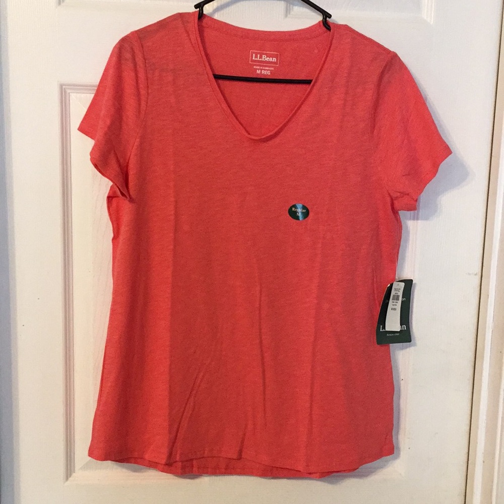 L.L. Bean Organic Cotton Tee size medium